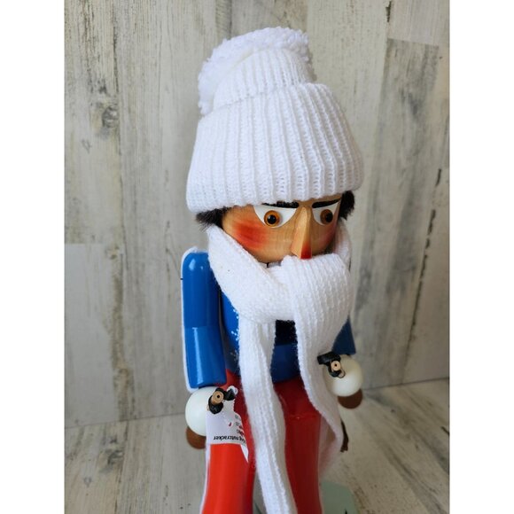 Steinbach 162 skiers game 1673 nutcracker Xmas vintage - Picture 2 of 14